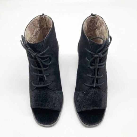 Band Of Gypsies Amelia Faux Pony Cut Out Booties  - Picture 3 of 6